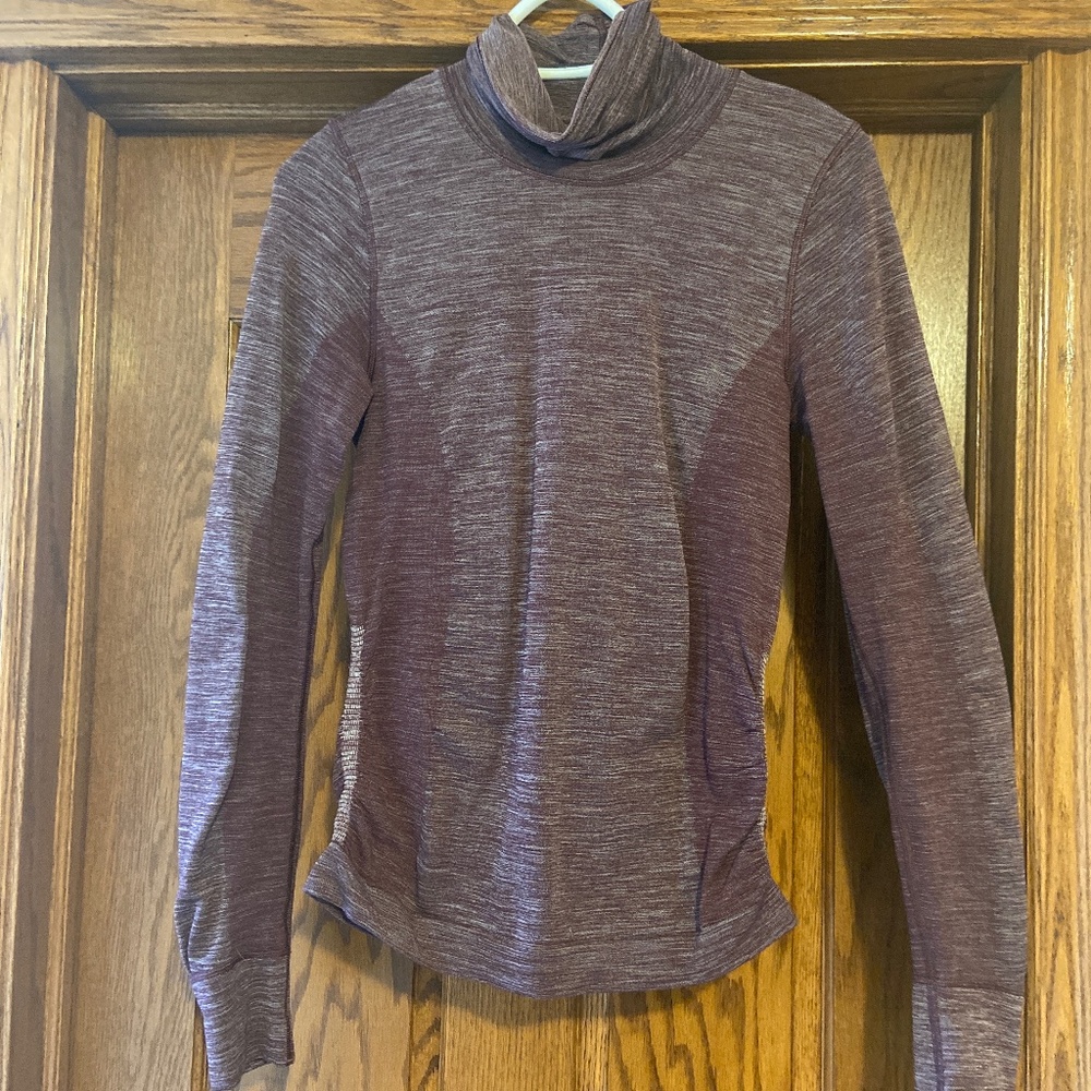 Lululemon high neck shirt